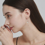 ciite' シーテ ピアス（両耳用） パールフックピアス (両耳用)