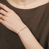 ciite' シーテ ブレスレット 【 金属アレルギー対応 】 2mm シンプルスネークチェーンブレスレット サージカルステンレス