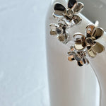 ciite' シーテ ピアス（両耳用） フラワービジュー フープピアス（両耳用）