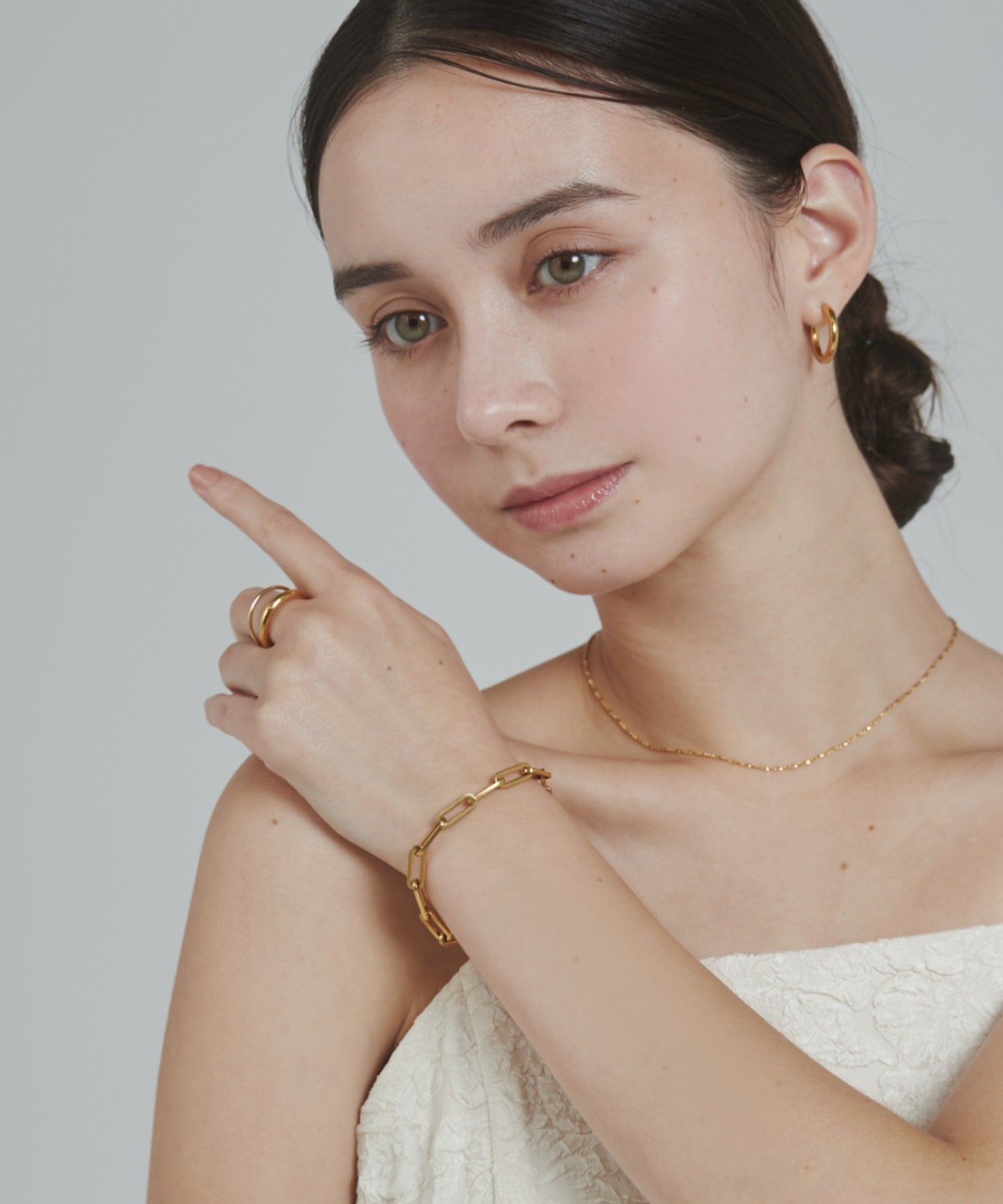 ciite' シーテ ブレスレット 【 金属アレルギー対応 】 シンプルチェーンブレスレット サージカルステンレス