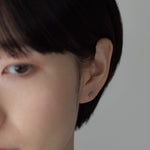 ciite' シーテ ピアス（両耳用） 【金属アレルギー対応】レクタングルバー ピアス