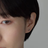 ciite' シーテ ピアス（両耳用） 【金属アレルギー対応】レクタングルバー ピアス