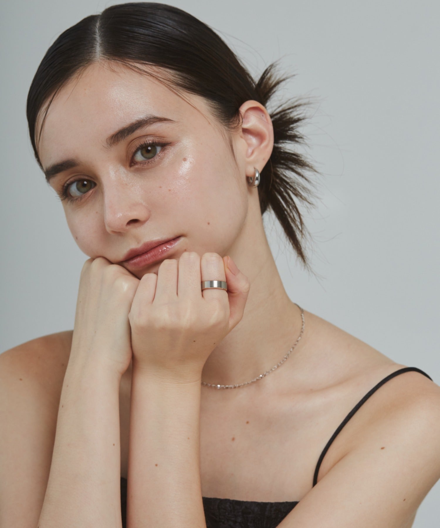 ciite' シーテ リング 【 金属アレルギー対応 】 バイカラーリング サージカルステンレス