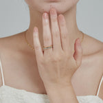 ciite' シーテ リング 【 金属アレルギー対応 】 バイカラーリング サージカルステンレス