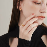 ciite' シーテ リング 【 金属アレルギー対応 】 ノットリング サージカルステンレス