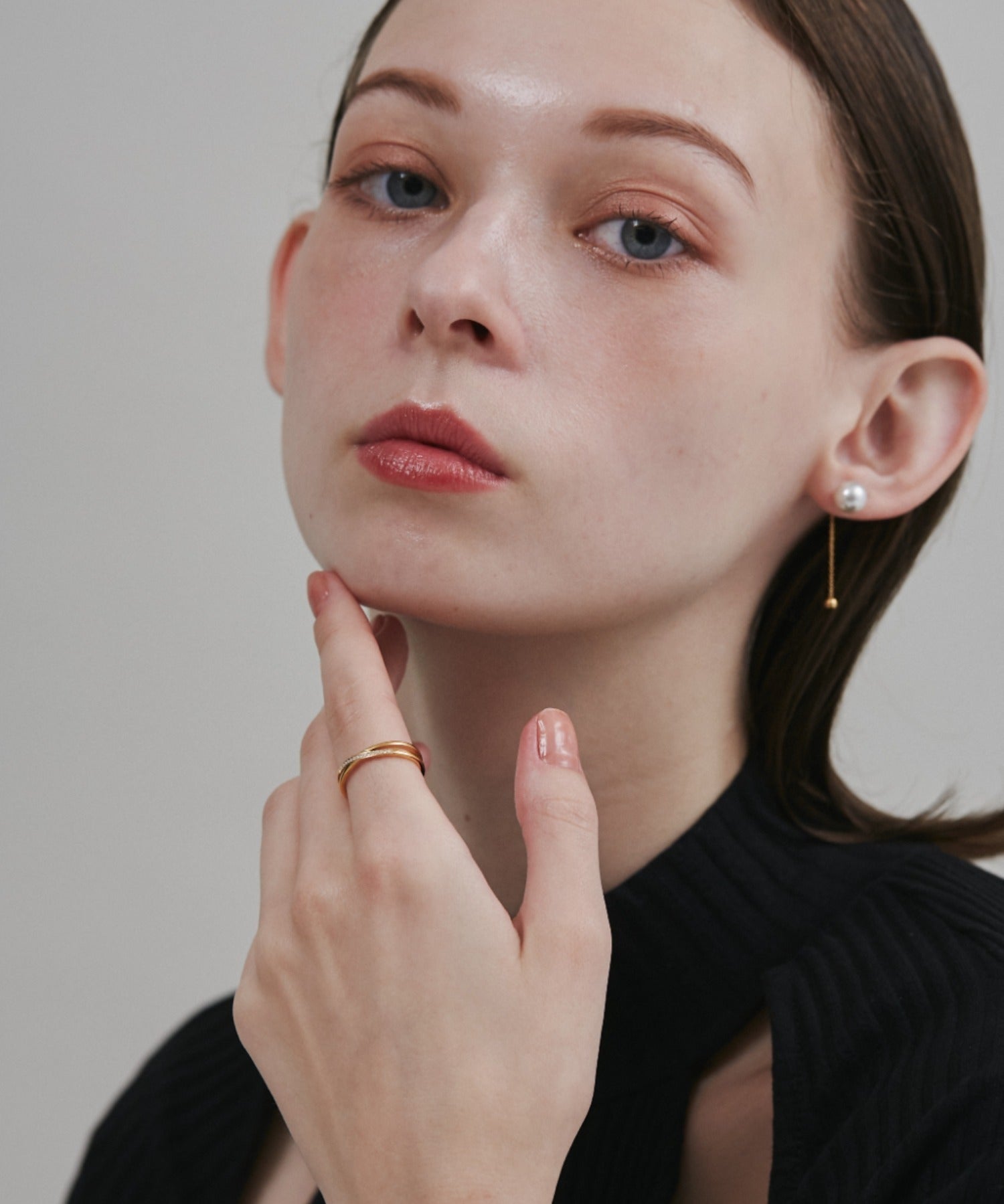 ciite' シーテ リング 【 金属アレルギー対応 】 ビジュークロスリング サージカルステンレス