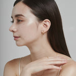 ciite' シーテ ピアス（両耳用） 【 金属アレルギー対応 】 シンプルフープイヤリング 3ペアセット サージカルステンレス (両耳用)