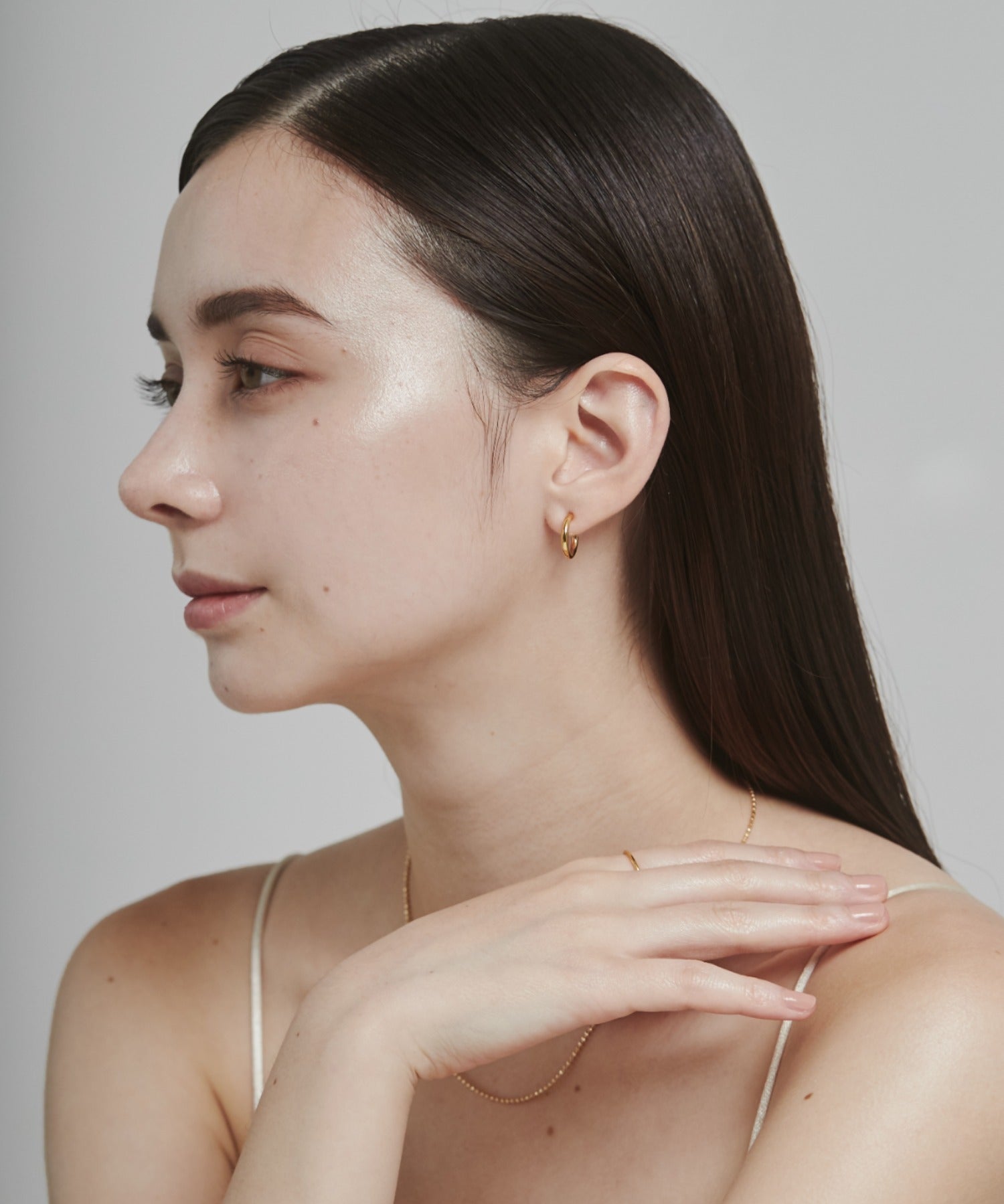 ciite' シーテ ピアス（両耳用） 【 金属アレルギー対応 】 シンプルフープイヤリング 3ペアセット サージカルステンレス (両耳用)