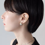 ciite' シーテ イヤリング シリコン付 デザインパール イヤリング