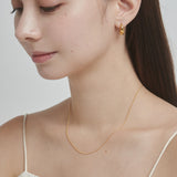 ciite' シーテ ネックレス 【 金属アレルギー対応 】 チェーンネックレス 2セット サージカルステンレス （38～43cm, 40～45cm）