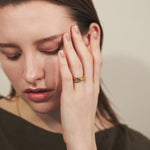 ciite' シーテ リング 【 金属アレルギー対応 】 クロスリング サージカルステンレス