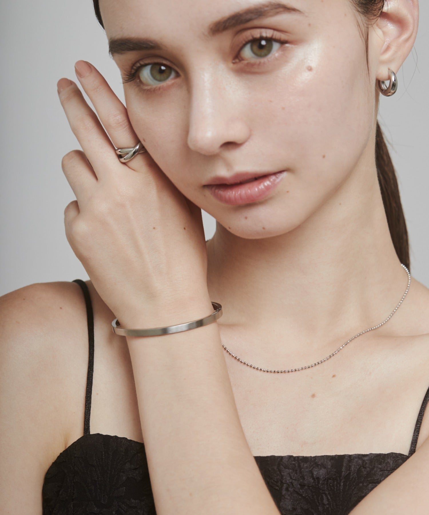 ciite' シーテ ブレスレット 【 金属アレルギー対応 】 シンプルバングル サージカルステンレス