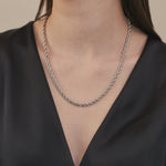 ciite' シーテ ネックレス 【 金属アレルギー対応 】 ツイストチェーンネックレス サージカルステンレス