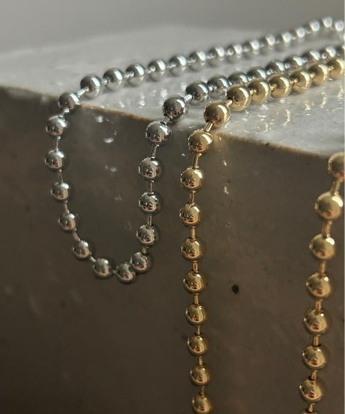 ciite' シーテ ネックレス メタルボールチェーン ネックレス