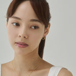 ciite' シーテ ピアス（両耳用） 【 金属アレルギー対応 】 4サイズ展開 シンプルフープピアス サージカルステンレス（両耳用）