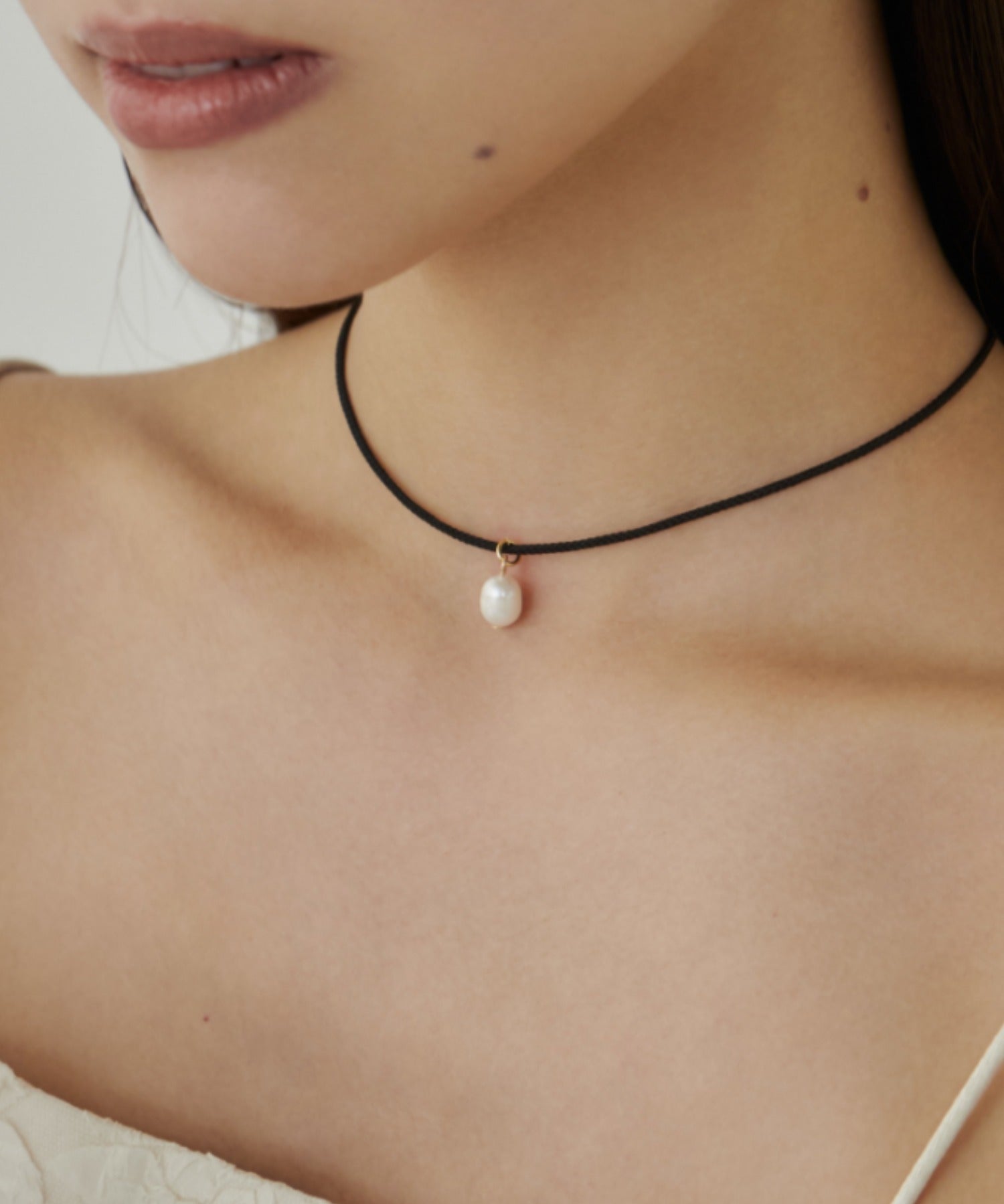 ciite' シーテ チョーカー パール コードチョーカー / ネックレス