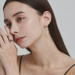 ciite' シーテ ピアス（両耳用） パールフックピアス (両耳用)