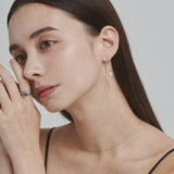 ciite' シーテ ピアス（両耳用） パールフックピアス (両耳用)