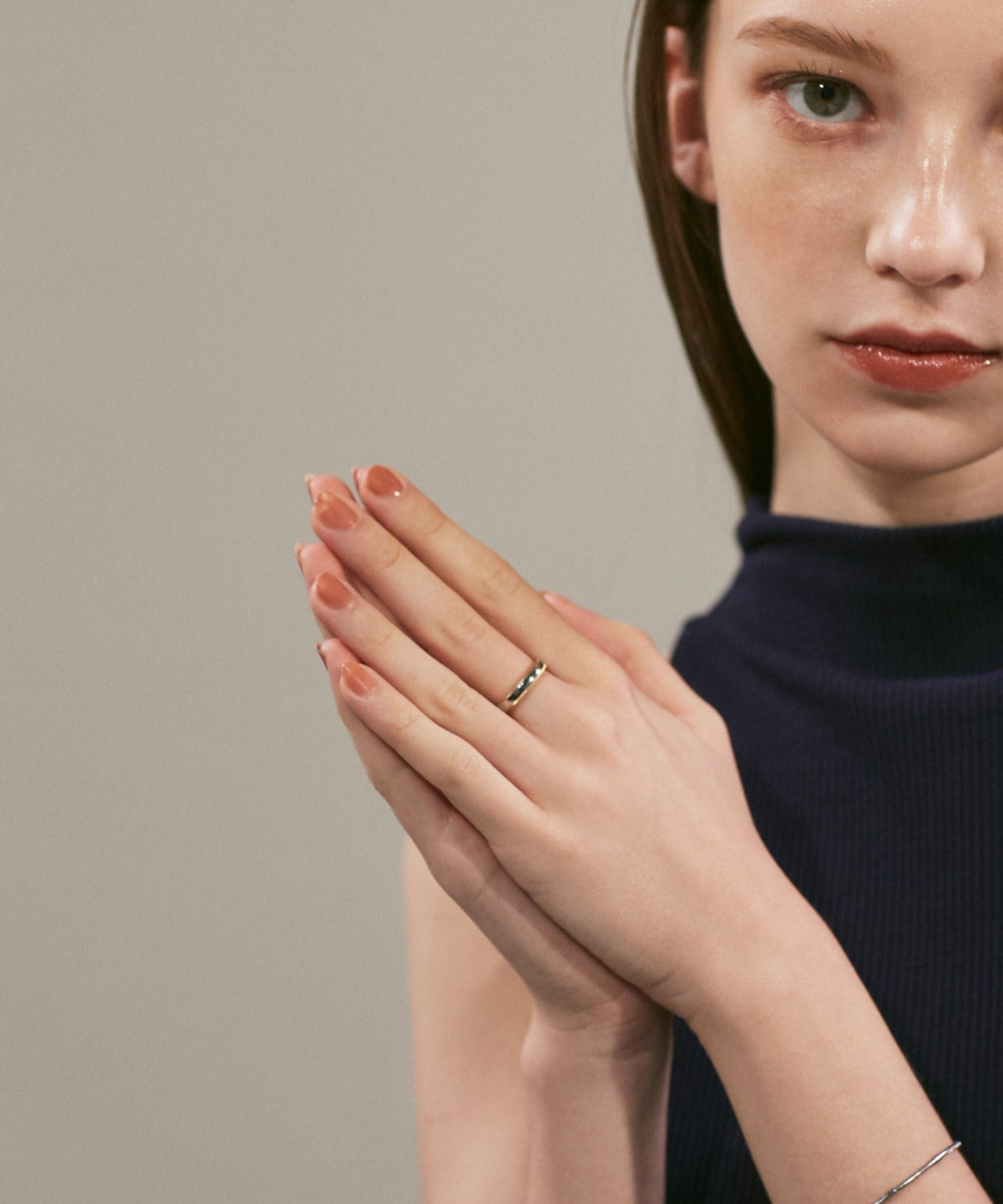 ciite' シーテ リング 【 金属アレルギー対応 】 バイカラーリング サージカルステンレス