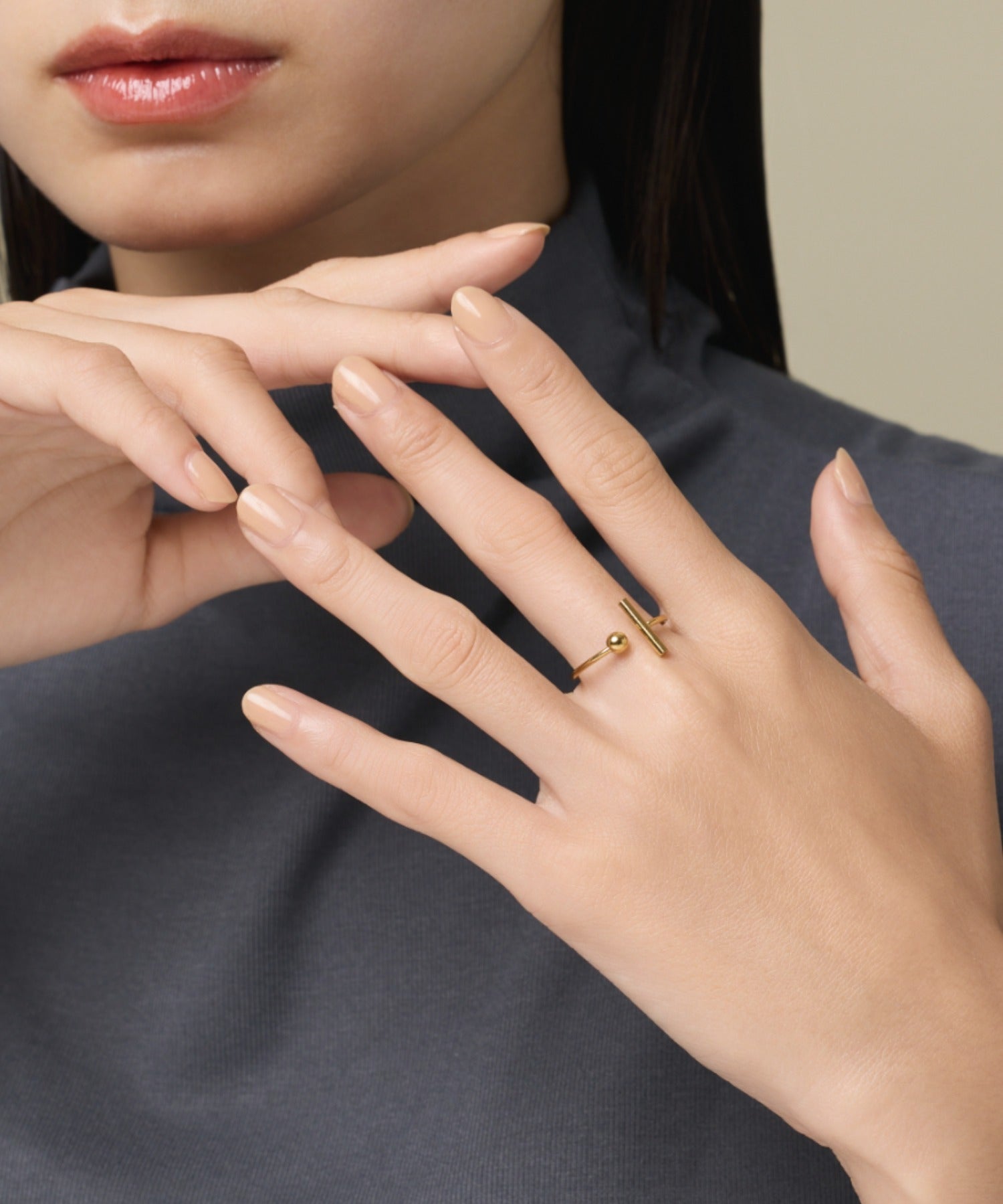 ciite' シーテ リング 【 金属アレルギー対応 】 ノンサイズリング サージカルステンレス