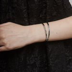 ciite' シーテ ブレスレット 【 金属アレルギー対応 】 2ラインバングル / ブレスレット サージカルステンレス