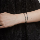 ciite' シーテ ブレスレット 【 金属アレルギー対応 】 2ラインバングル / ブレスレット サージカルステンレス