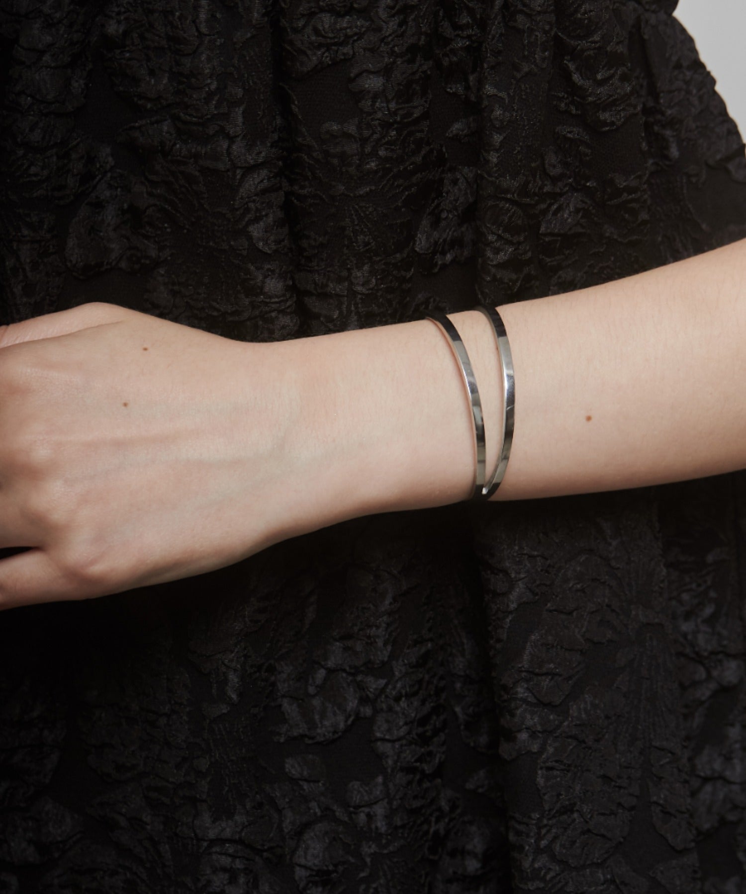 ciite' シーテ ブレスレット 【 金属アレルギー対応 】 2ラインバングル / ブレスレット サージカルステンレス