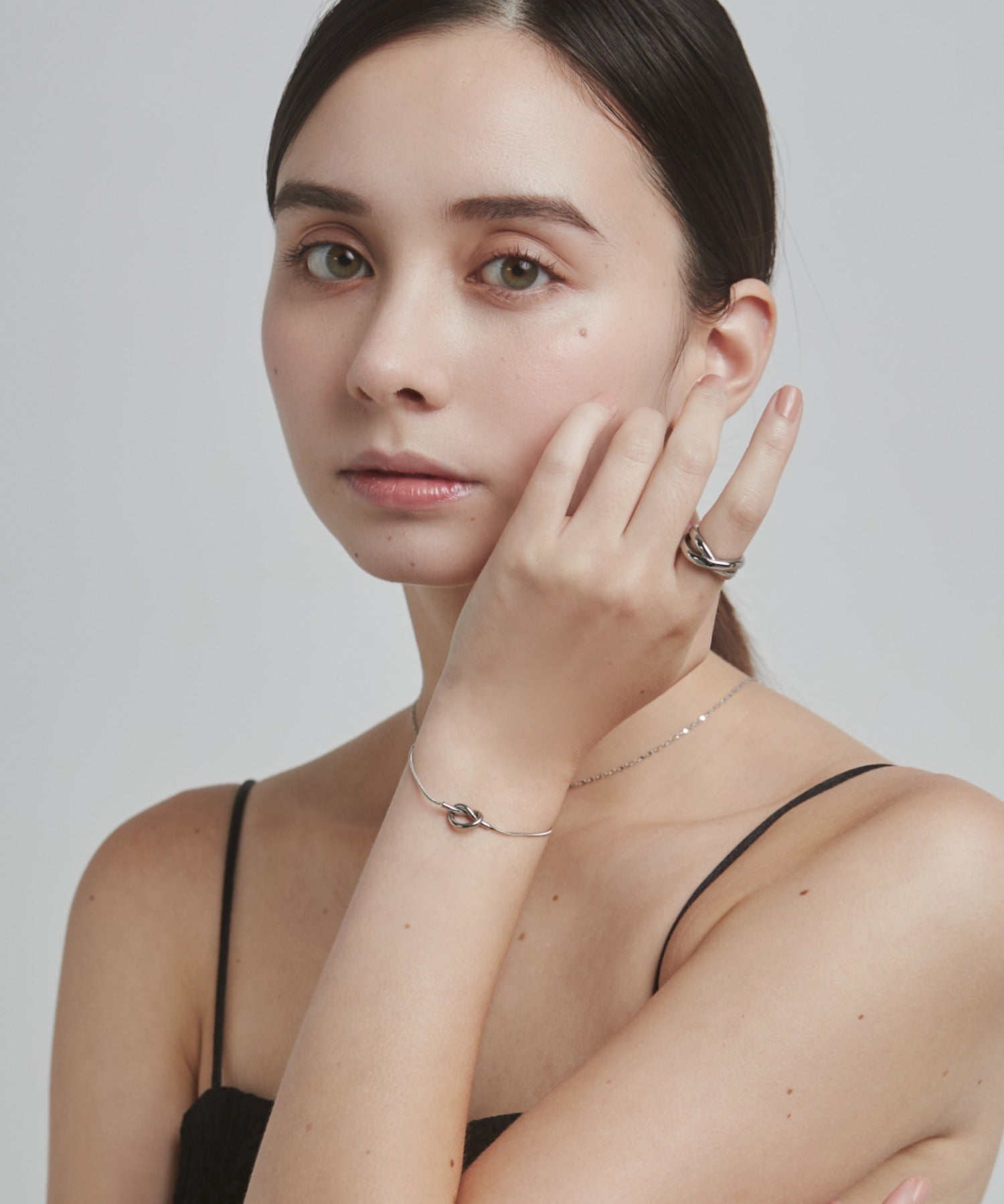 ciite' シーテ ブレスレット 【 金属アレルギー対応 】 ノットブレスレット サージカルステンレス