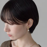 ciite' シーテ イヤリング シリコン付 デザインパール イヤリング