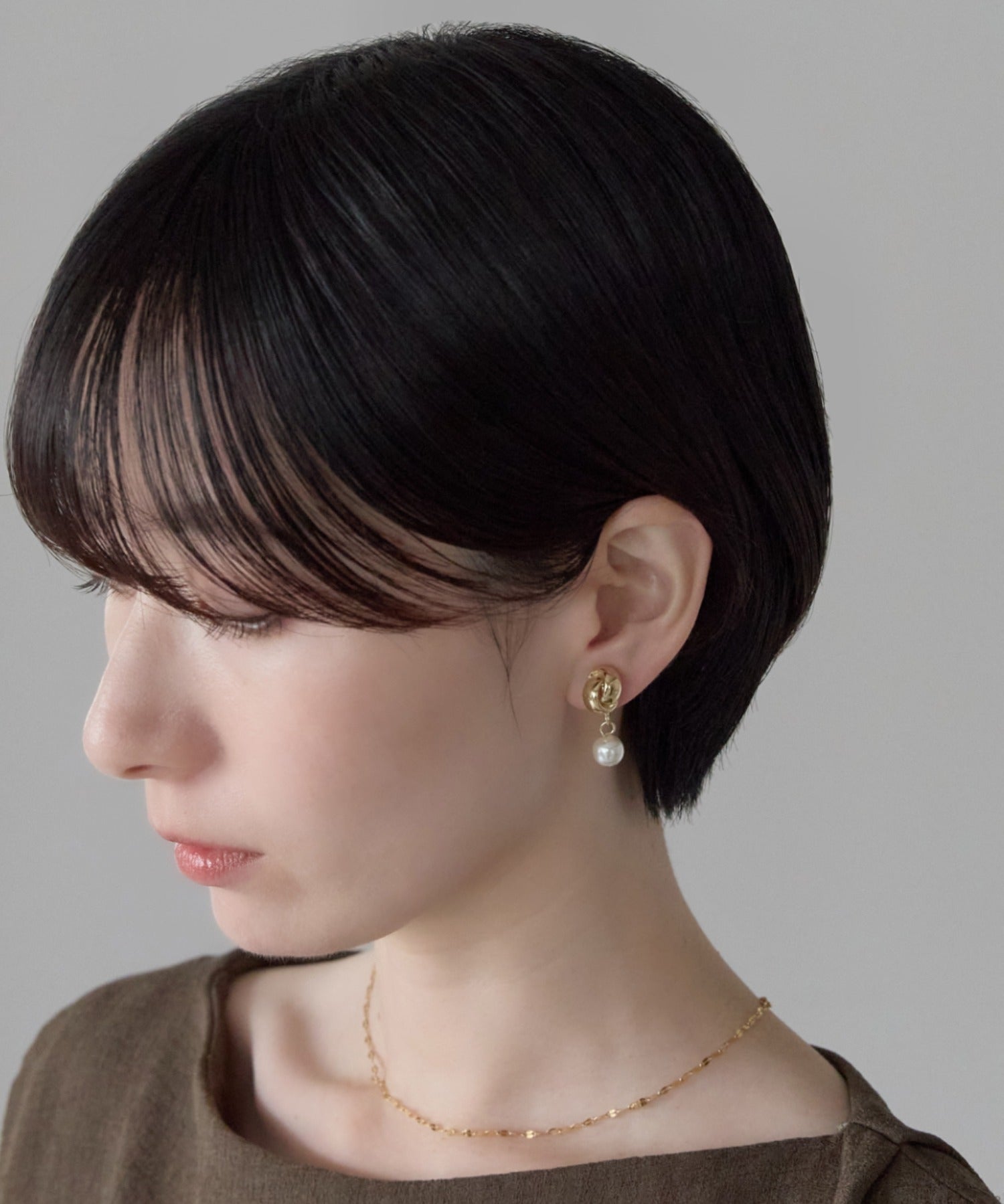 ciite' シーテ イヤリング シリコン付 デザインパール イヤリング