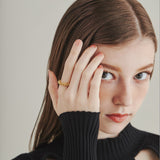 ciite' シーテ リング 【 金属アレルギー対応 】 ツイストリング サージカルステンレス