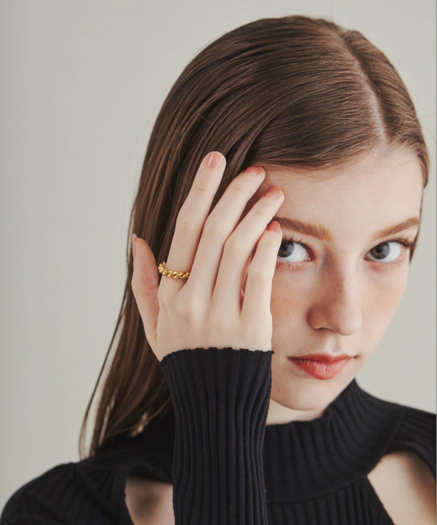 ciite' シーテ リング 【 金属アレルギー対応 】 ツイストリング サージカルステンレス