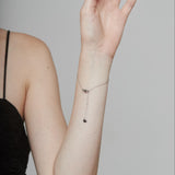 ciite' シーテ ブレスレット 【 金属アレルギー対応 】 クロスビジューブレスレット サージカルステンレス