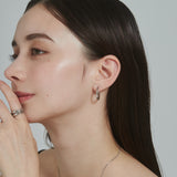 ciite' シーテ ピアス（両耳用） 【 金属アレルギー対応 】 シンプルフープピアス サージカルステンレス (両耳用)