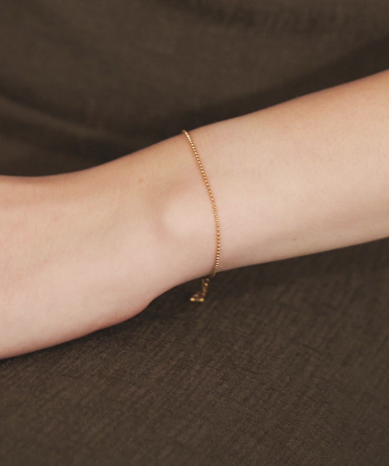 ciite' シーテ ブレスレット 【 金属アレルギー対応 】 シンプルボールチェーンブレスレット サージカルステンレス