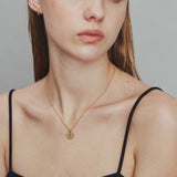 ciite' シーテ ネックレス 【 金属アレルギー対応 】 エリザベスコインネックレス サージカルステンレス