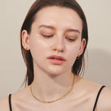 ciite' シーテ ネックレス 【 金属アレルギー対応 】 2連チェーンネックレス サージカルステンレス