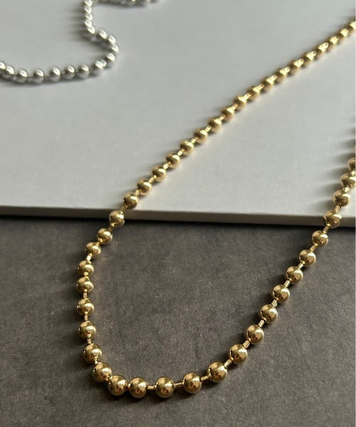 ciite' シーテ ネックレス メタルボールチェーン ネックレス