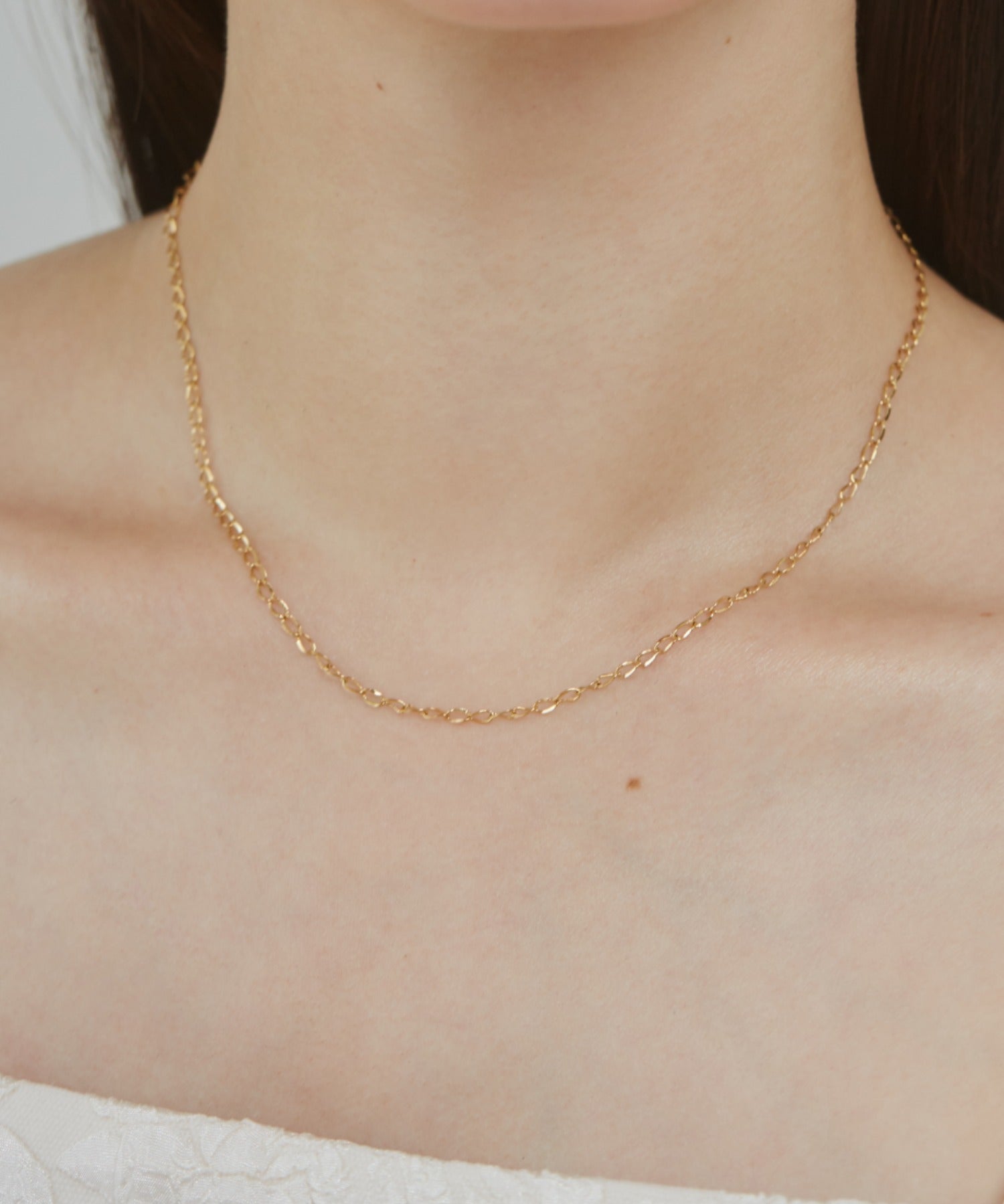 ciite' シーテ ネックレス 【 金属アレルギー対応 】 シンプルチェーンネックレス