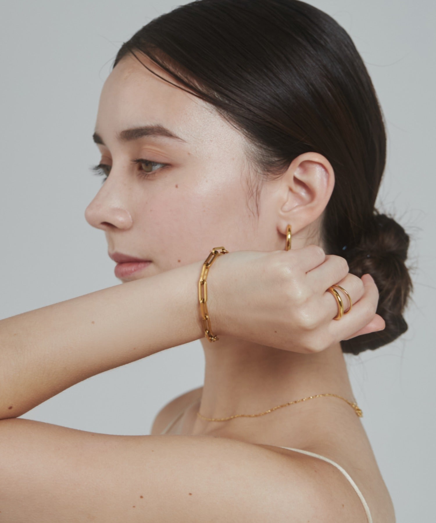 ciite' シーテ ブレスレット 【 金属アレルギー対応 】 シンプルチェーンブレスレット サージカルステンレス