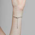 ciite' シーテ ブレスレット 【 金属アレルギー対応 】 グリッターチェーンブレスレット サージカルステンレス