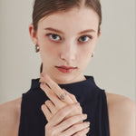 ciite' シーテ リング 【 金属アレルギー対応 】 ダブルハートリング サージカルステンレス