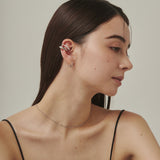 ciite' シーテ イヤーカフ 【 金属アレルギー対応 】ミニパールイヤーカフ サージカルステンレス