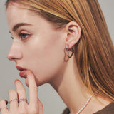 ciite' シーテ ピアス（両耳用） 【 金属アレルギー対応 】 ハートピアス サージカルステンレス (両耳用)