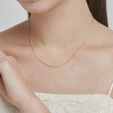 ciite' シーテ ネックレス 【 金属アレルギー対応 】 チェーンネックレス 2セット サージカルステンレス （38～43cm, 40～45cm）