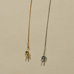 ciite' シーテ ネックレス 【 金属アレルギー対応 】 ノットチェーンロングネックレス サージカルステンレス