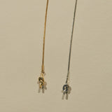 ciite' シーテ ネックレス 【 金属アレルギー対応 】 ノットチェーンロングネックレス サージカルステンレス