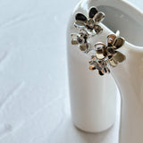 ciite' シーテ ピアス（両耳用） フラワービジュー フープピアス（両耳用）