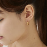 ciite' シーテ ピアス（両耳用） 【 金属アレルギー対応 】 4サイズ展開 シンプルフープピアス サージカルステンレス（両耳用）