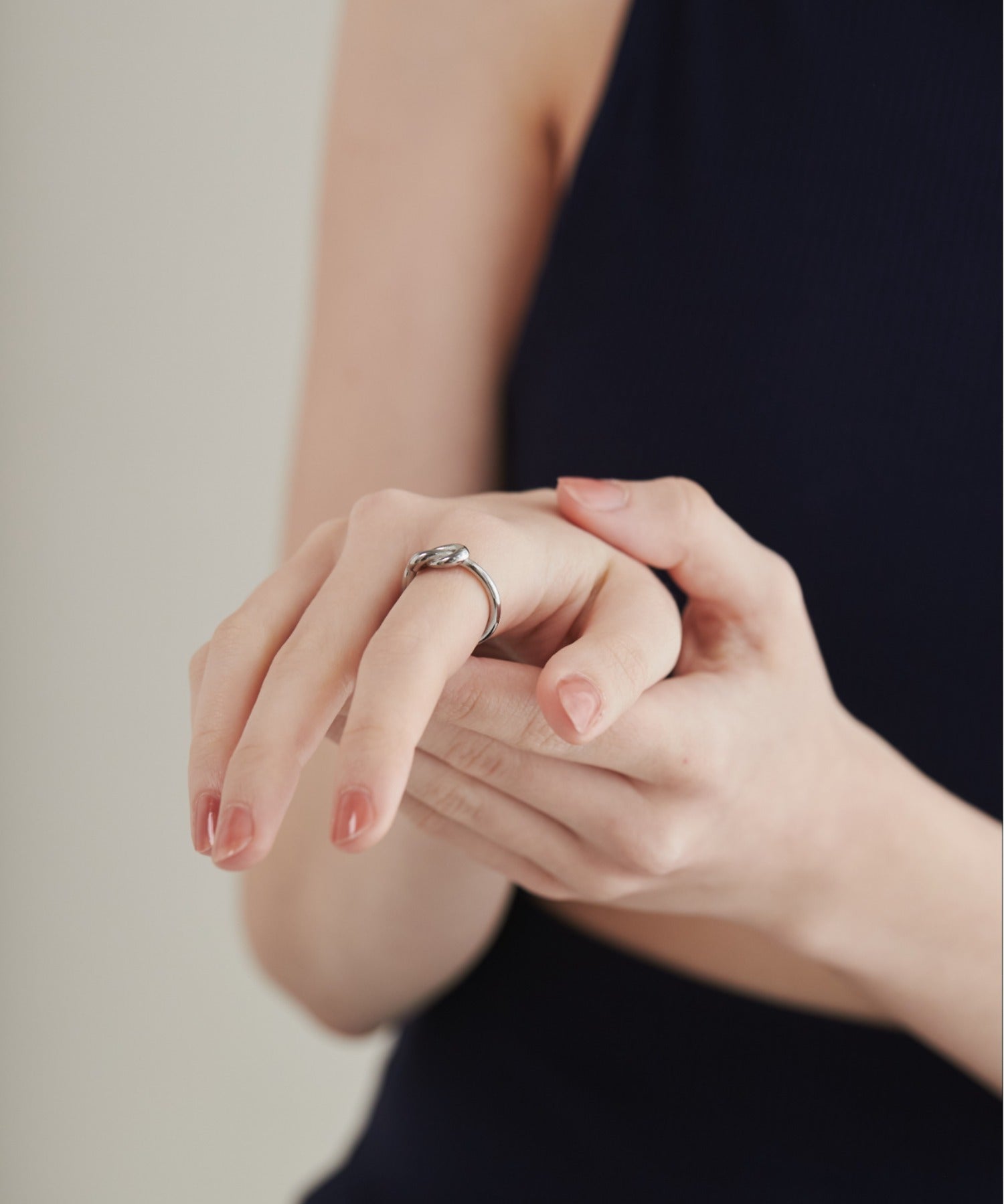 ciite' シーテ リング 【 金属アレルギー対応 】 ノットリング サージカルステンレス